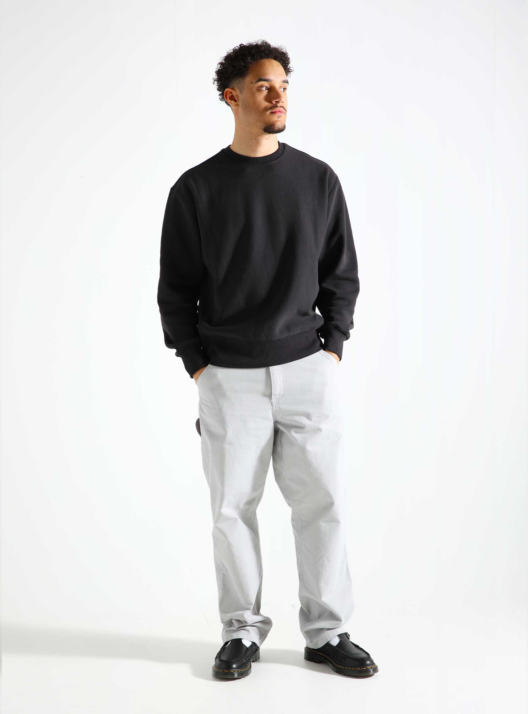 Champion Crewneck Sweatshirt Navy Black 220071-KK001