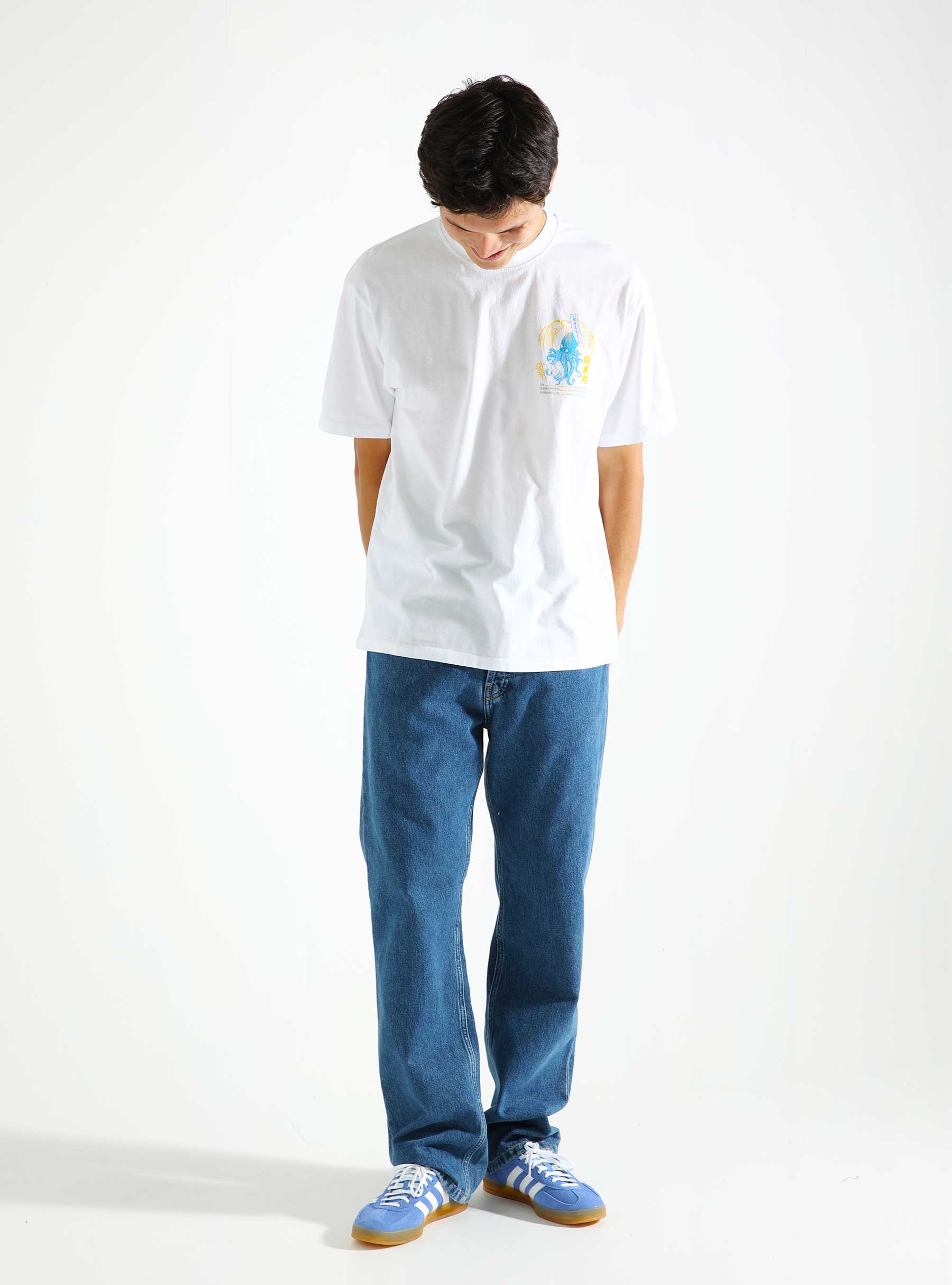 EDWIN Drink Mood T-Shirt White I034185-0267