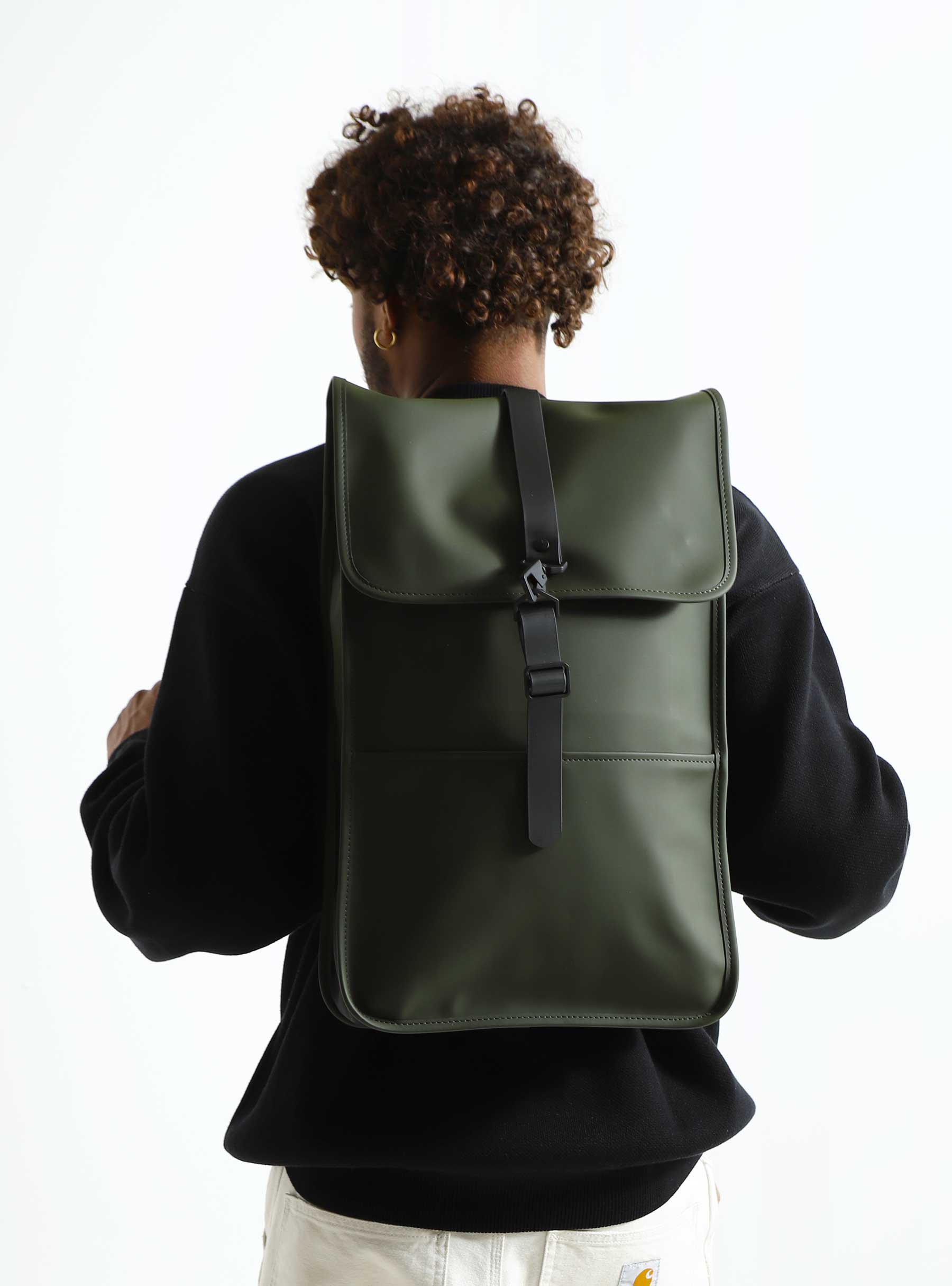 Rains Backpack W3 Green 13000-03