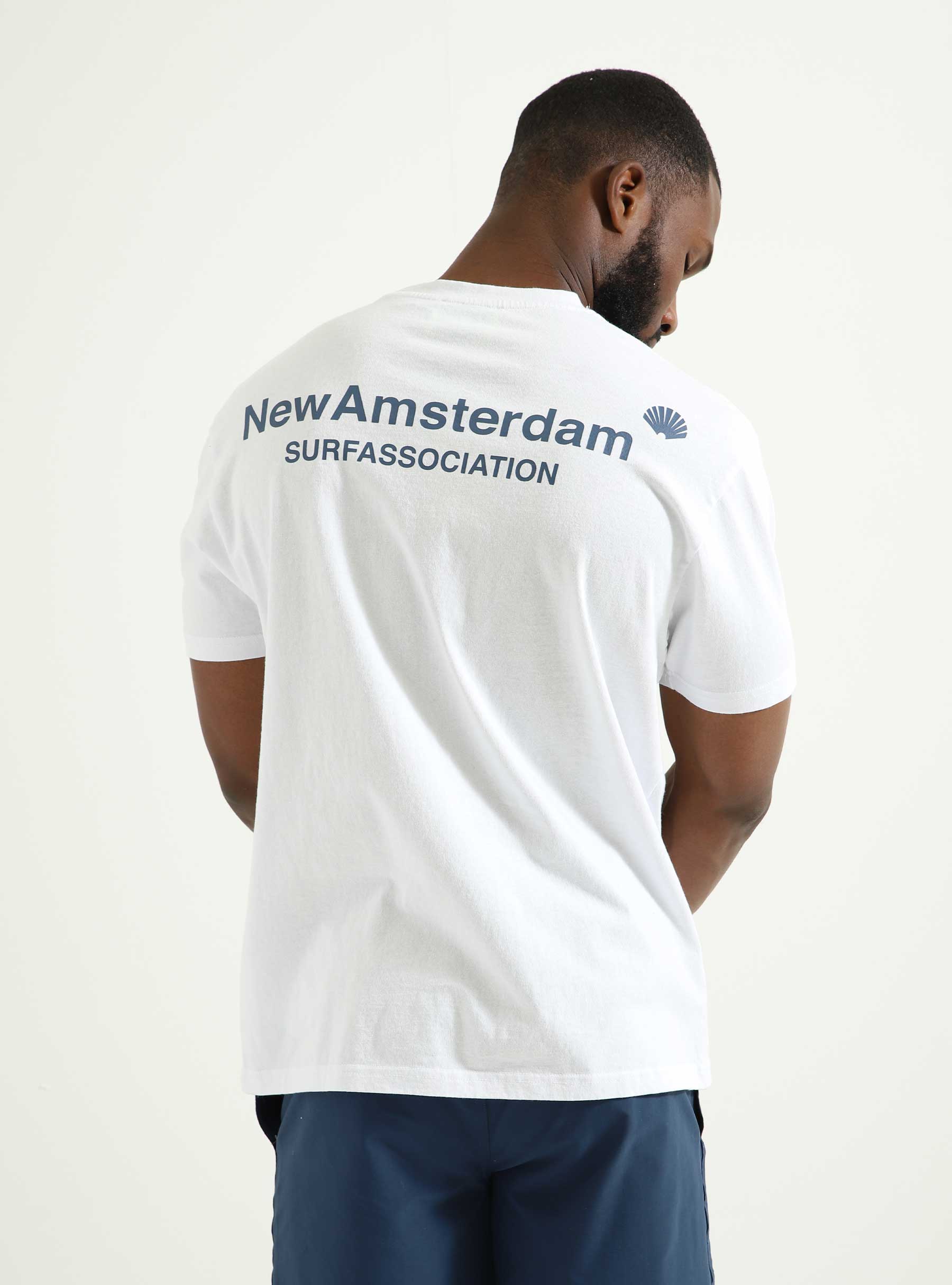 New Amsterdam Surf Association Logo T-shirt White 2302087002