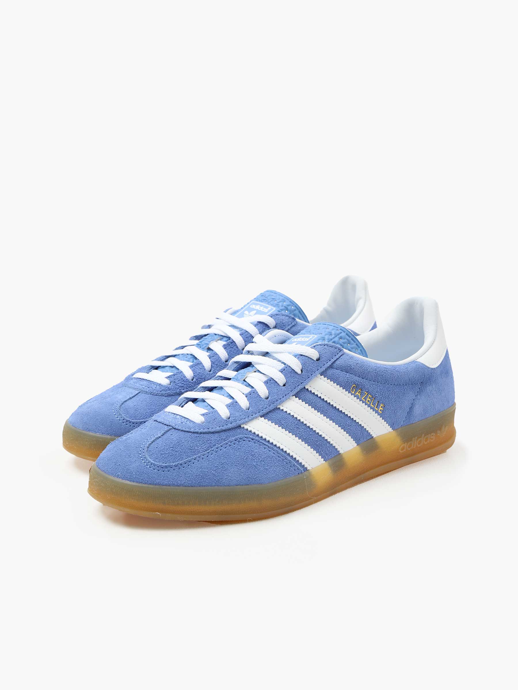 adidas Gazelle Indoor W Blue Fusion Footwear White Gold Met HQ8717