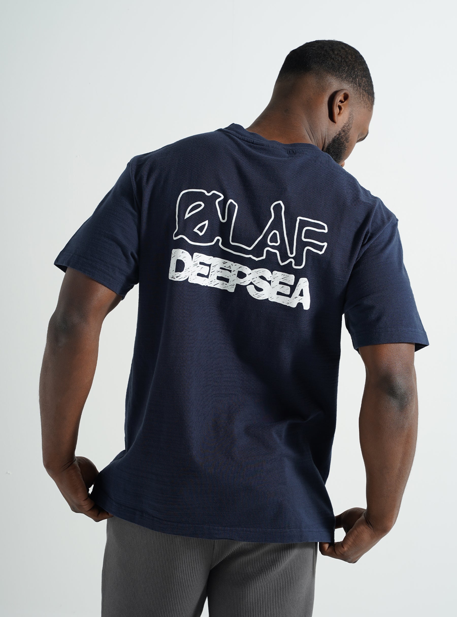 OLAF Deep Sea T-shirt Navy M160117