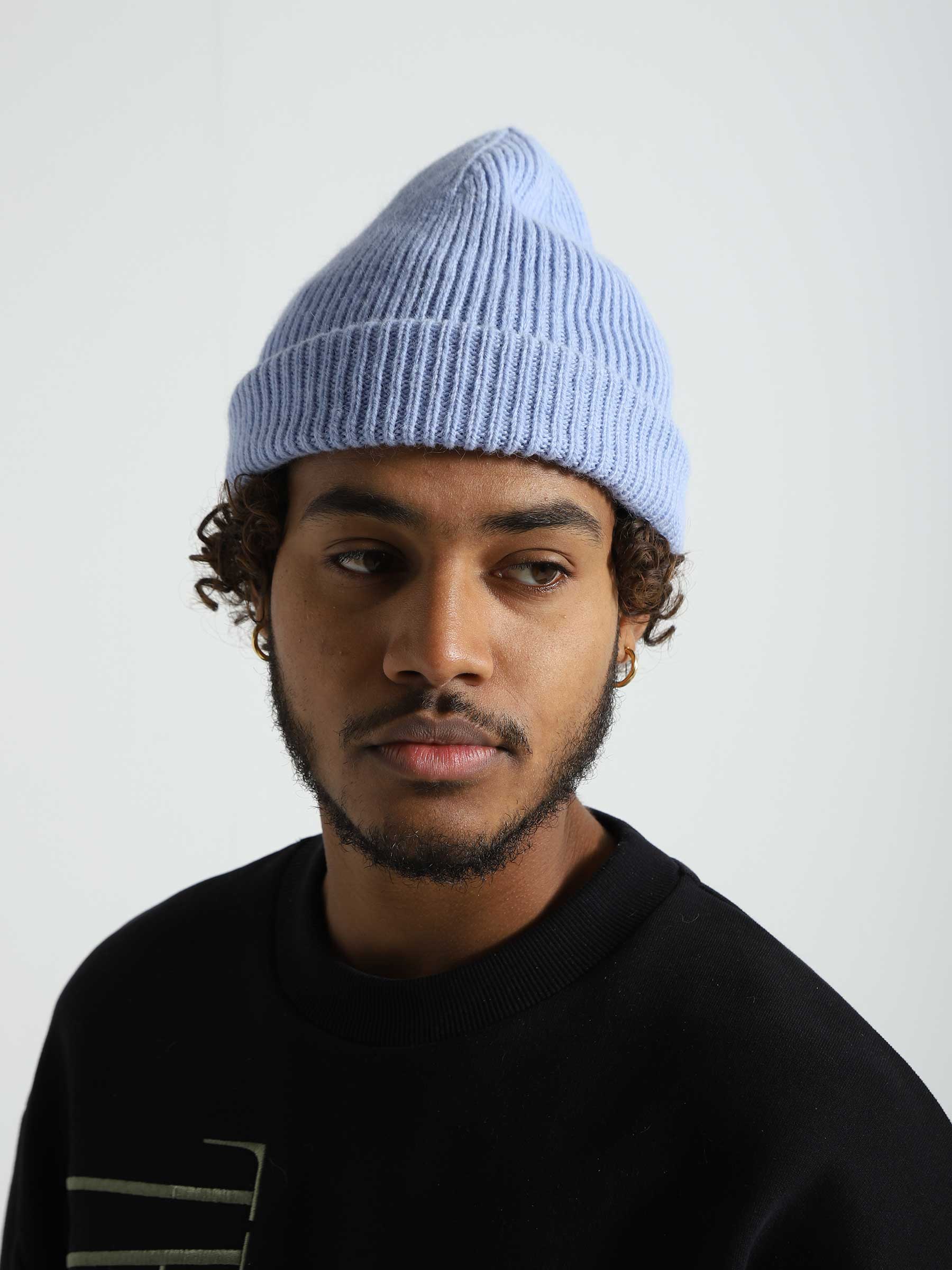 Le Bonnet Beanie Light Blue Sky BEA-011