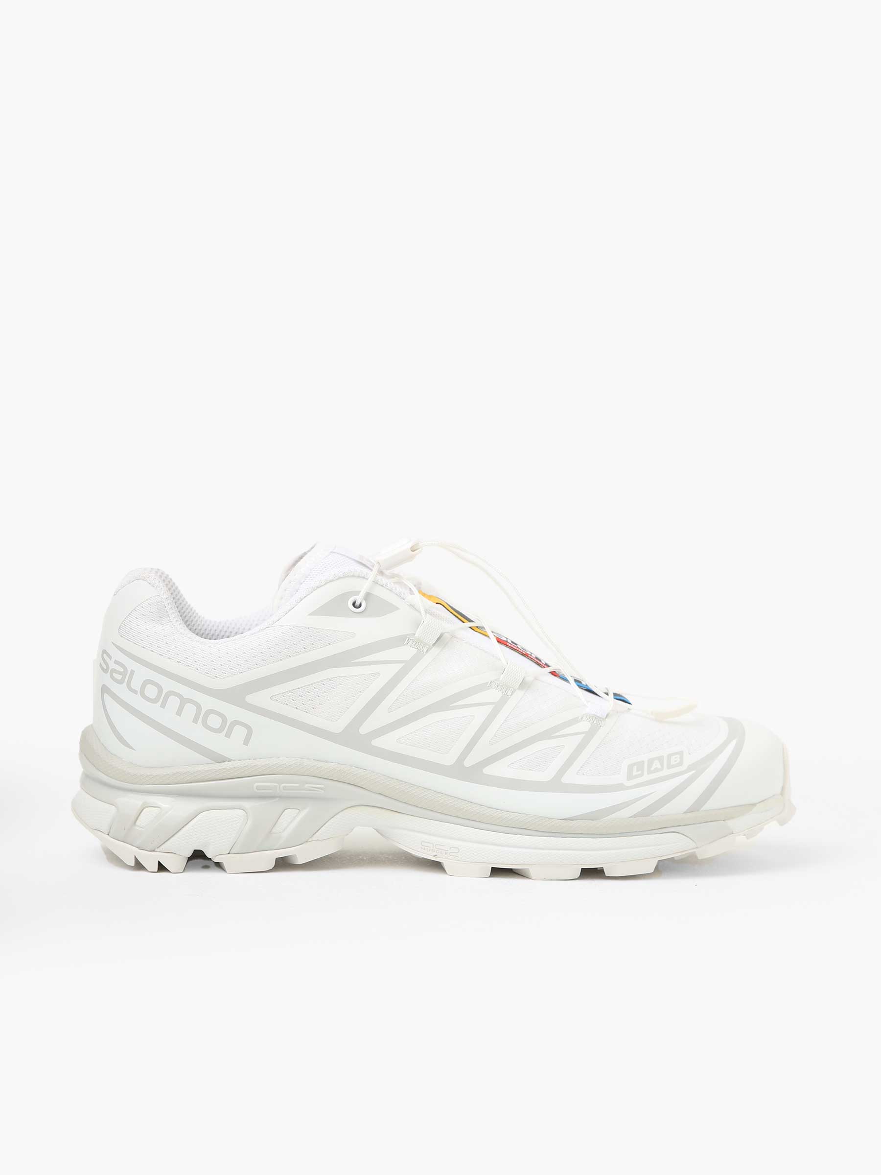 Salomon XT-6 White White Lunar Rock L41252900