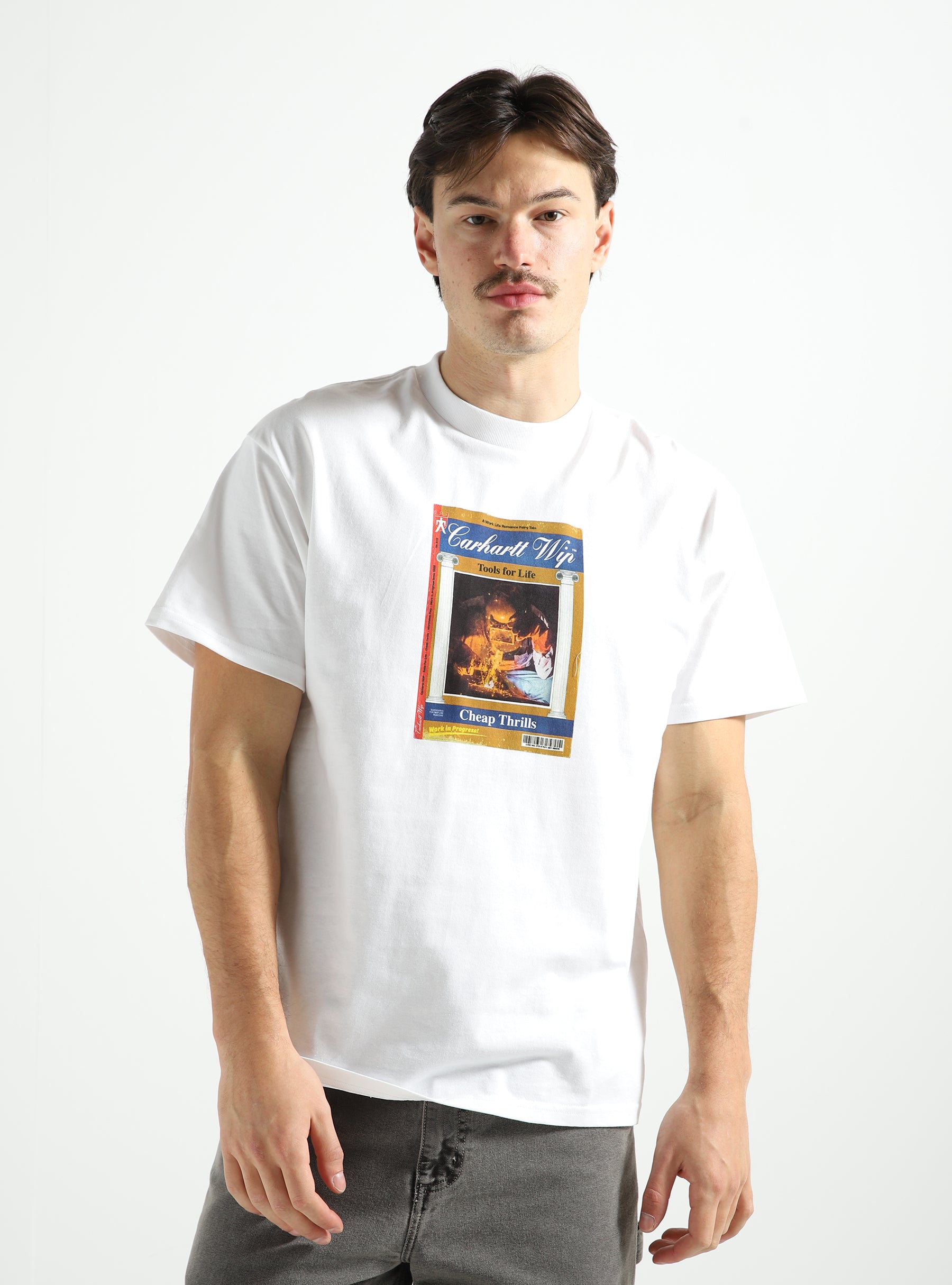 Carhartt WIP Cheap Thrills T-shirt White I032885-02XX