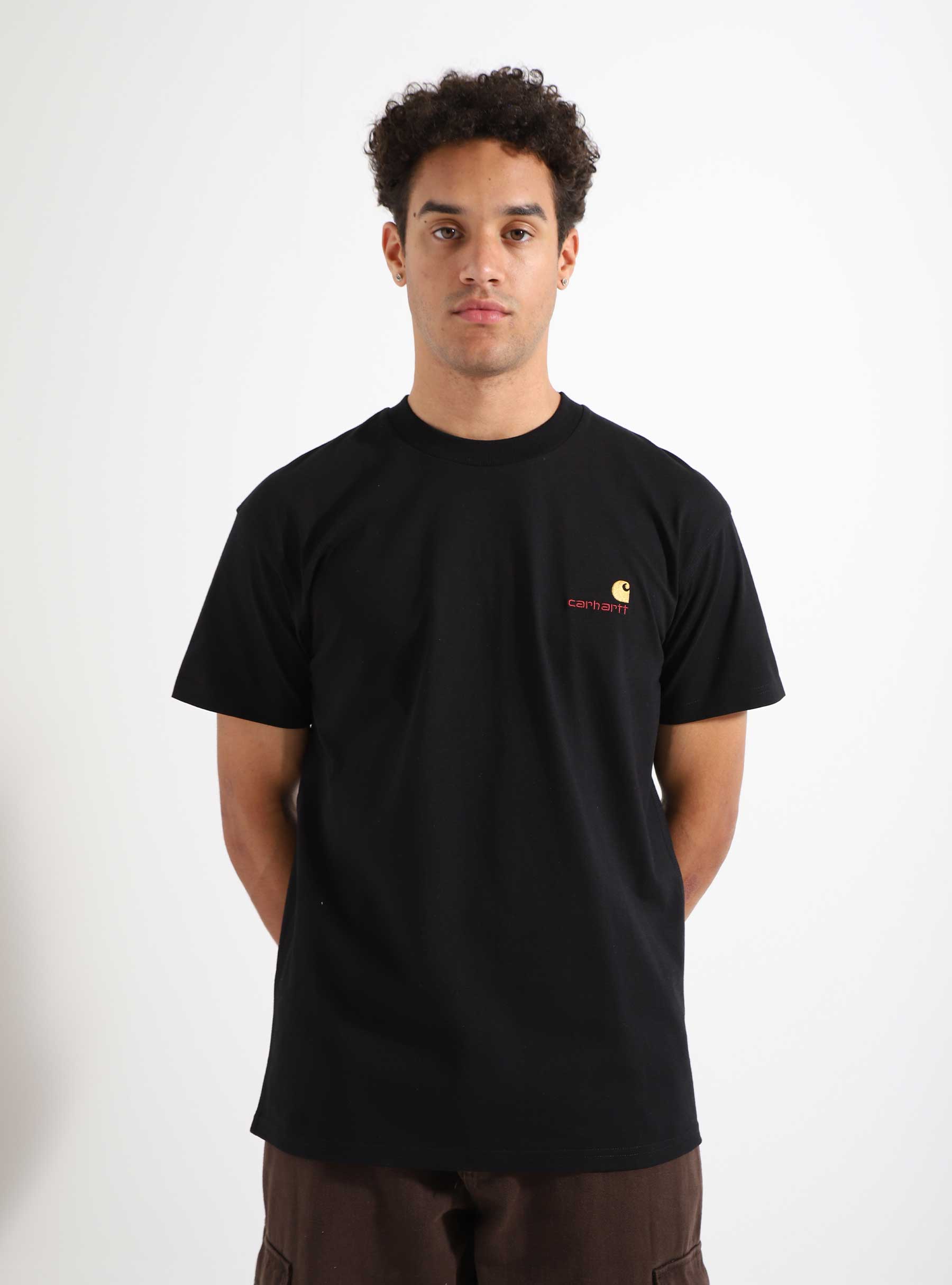 Carhartt WIP American Script T-Shirt Black I029956-89XX