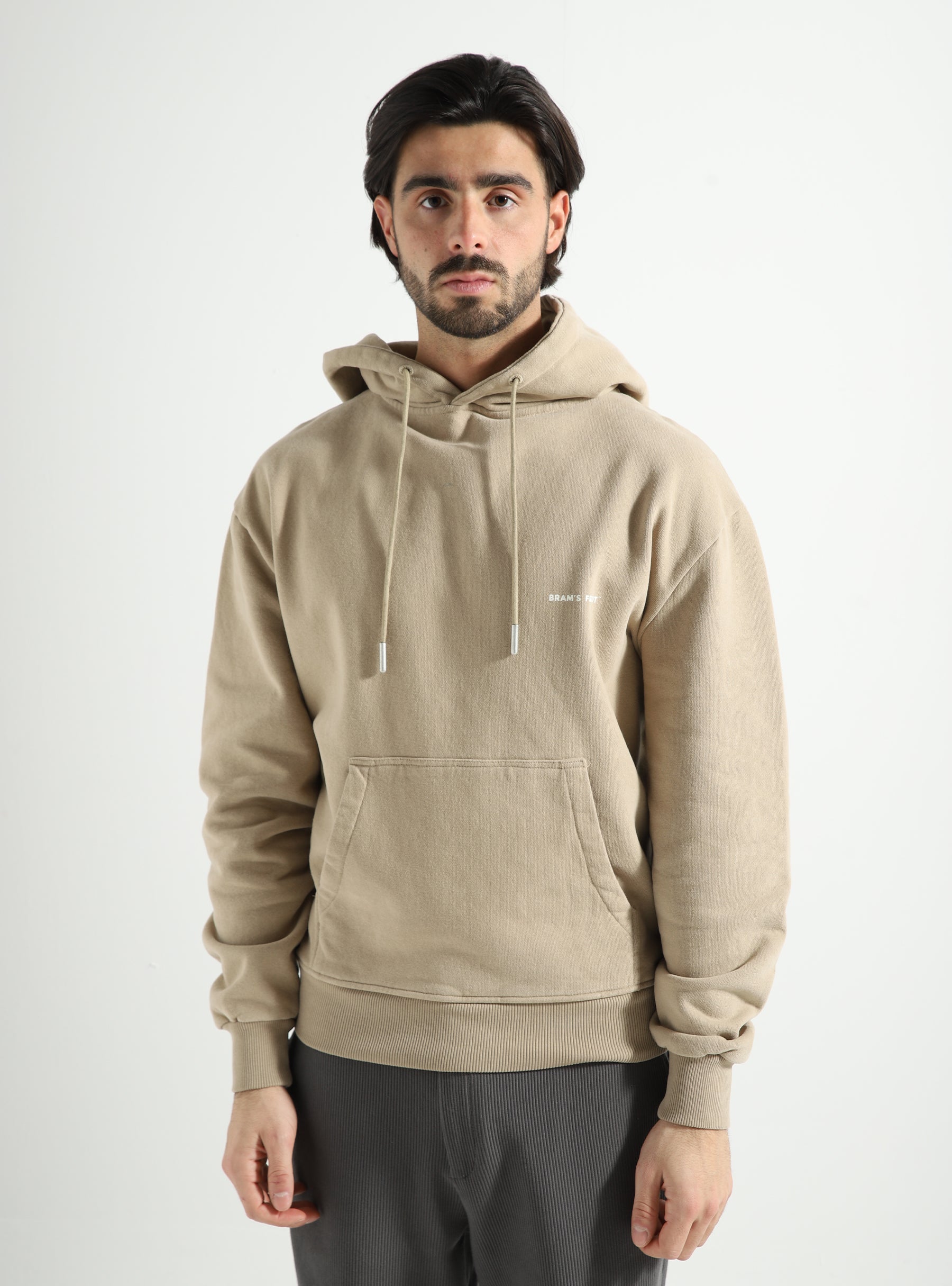 Brams Fruit BF Hoodie Logo Khaki 171