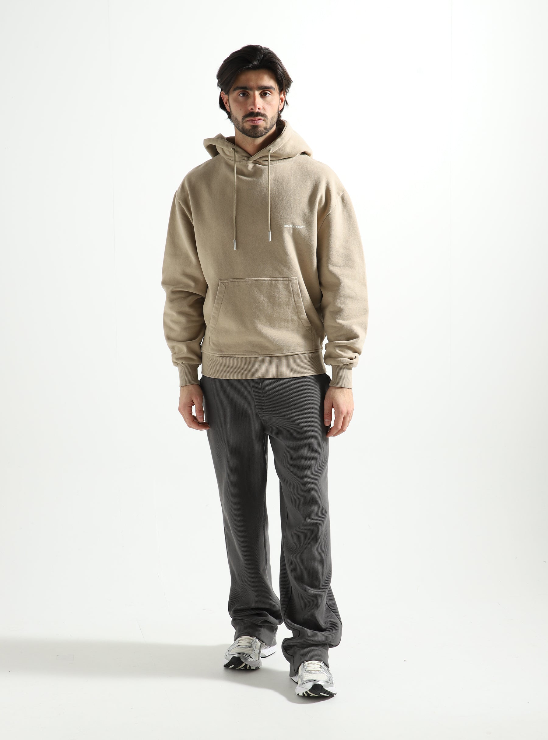 Brams Fruit BF Hoodie Logo Khaki 171