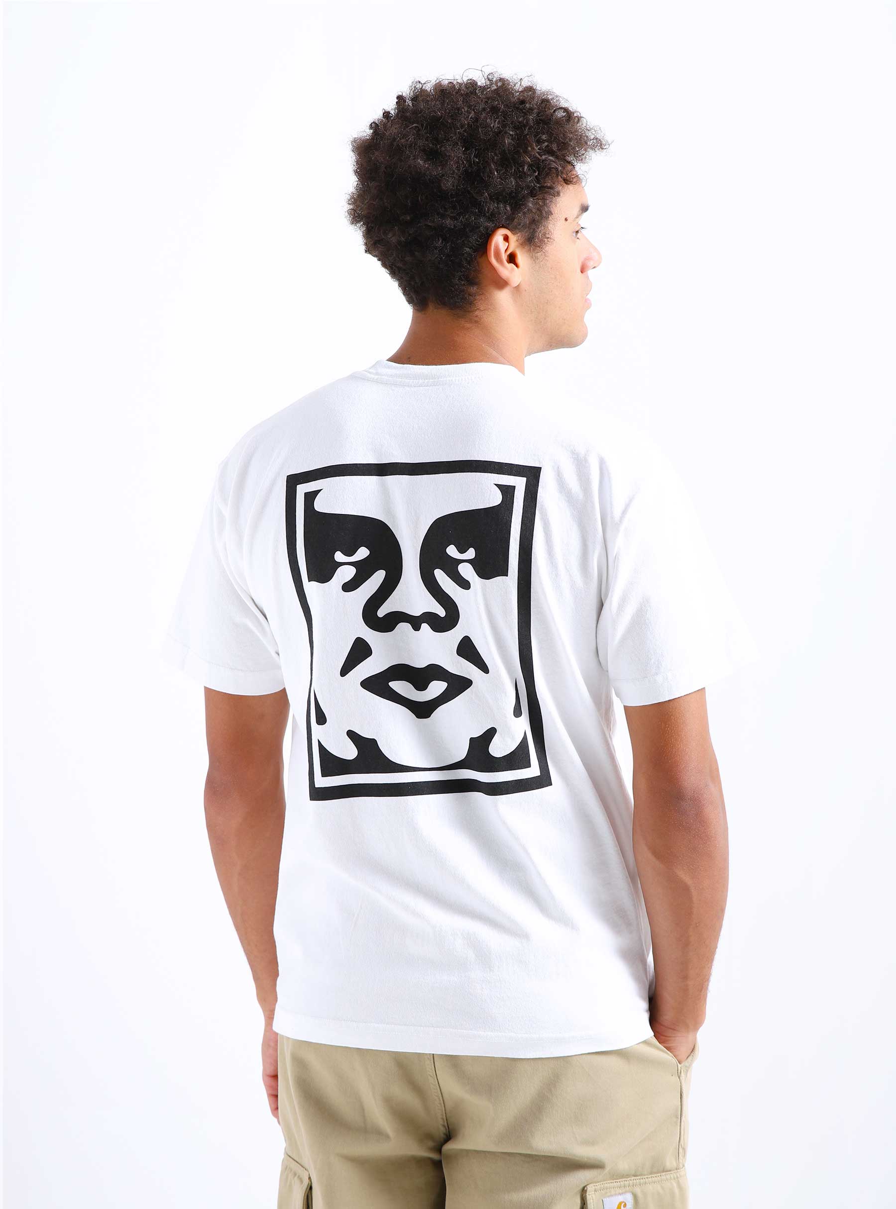 Obey Bold Icon Heavyweight T-shirt White 166913439