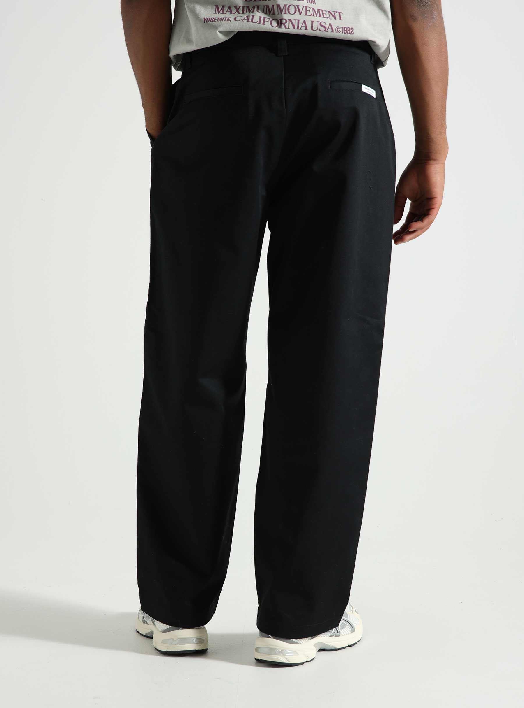 New Amsterdam Surf Association Reworked Trouser Black 2402026004