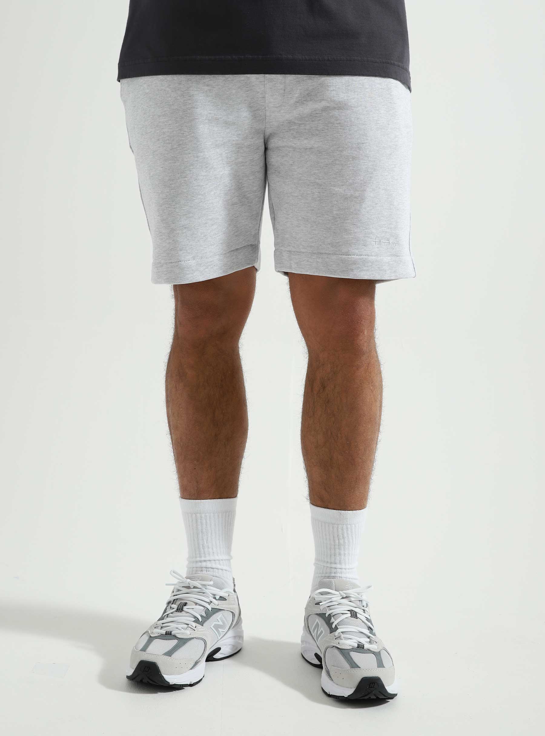 Quality Blanks QB31 Sweat Short Ash Grey