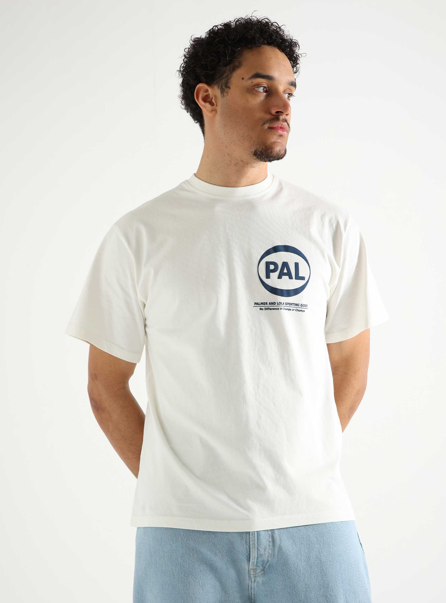 PAL Sporting Goods International Pre Game T-Shirt Off White PALSS24049