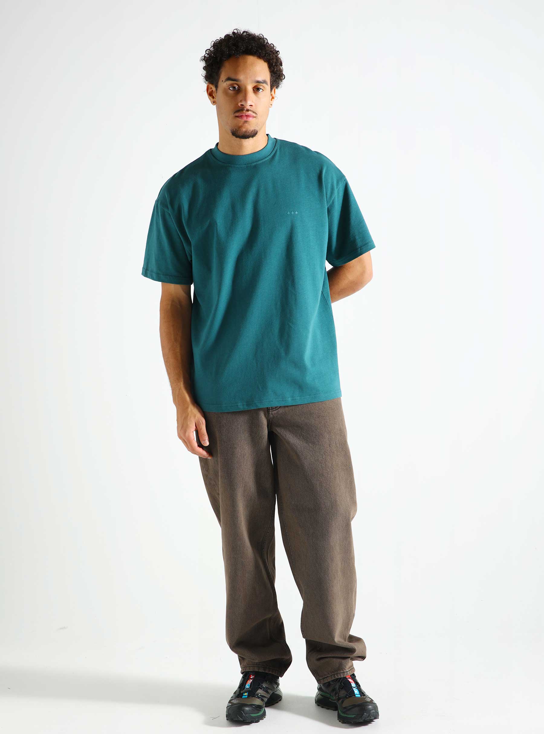 Quality Blanks QB303 Loose T-shirt Emerald Green