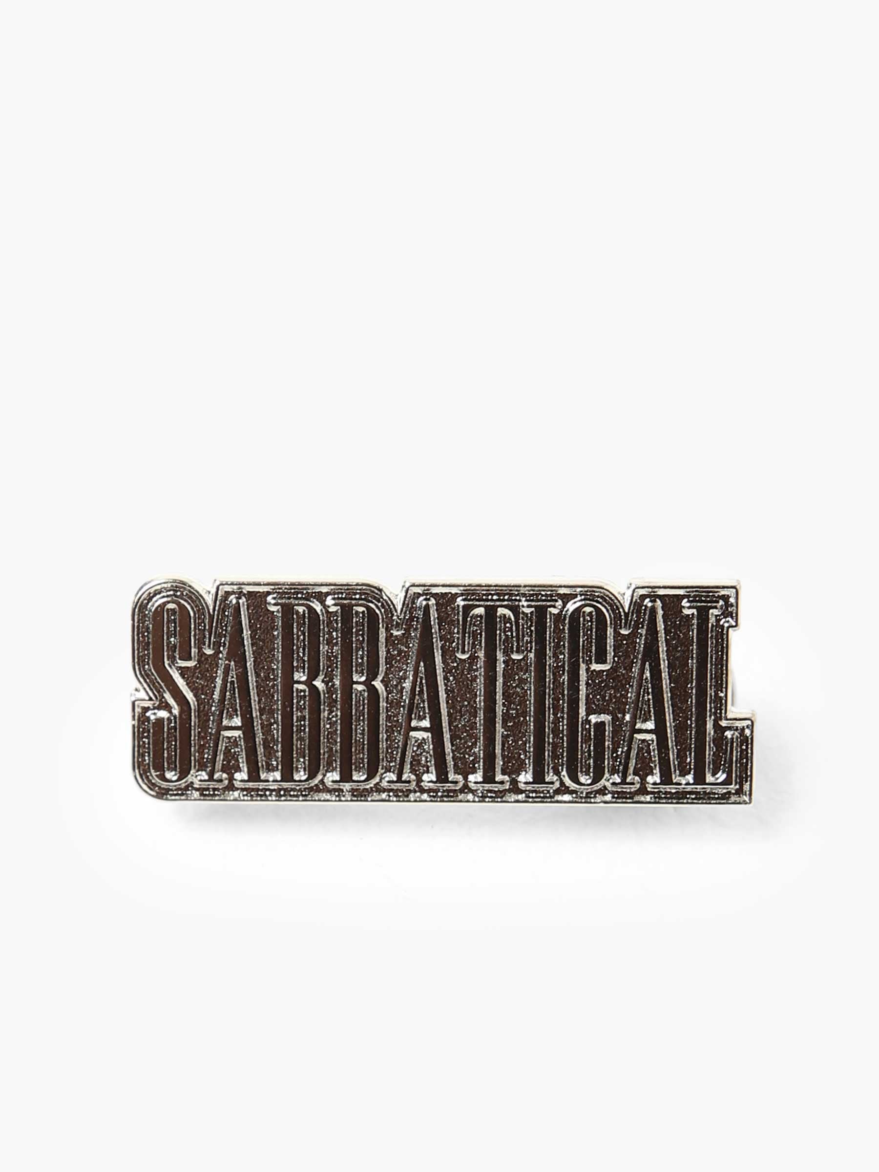 Sabbatical Sabbatical Logo Pin Silver AW23-SAB14S