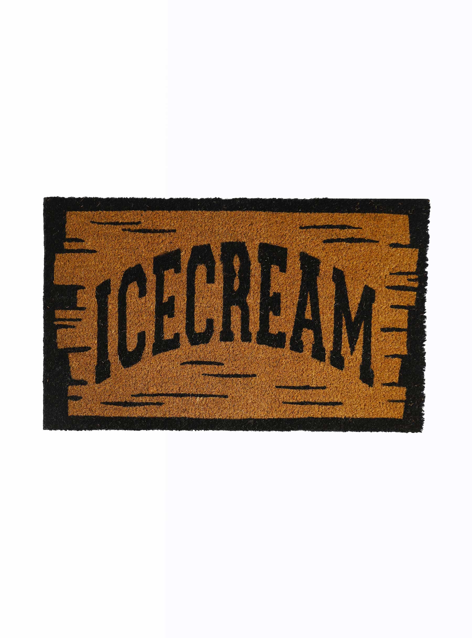 Icecream Signage Rug Natural IC22440