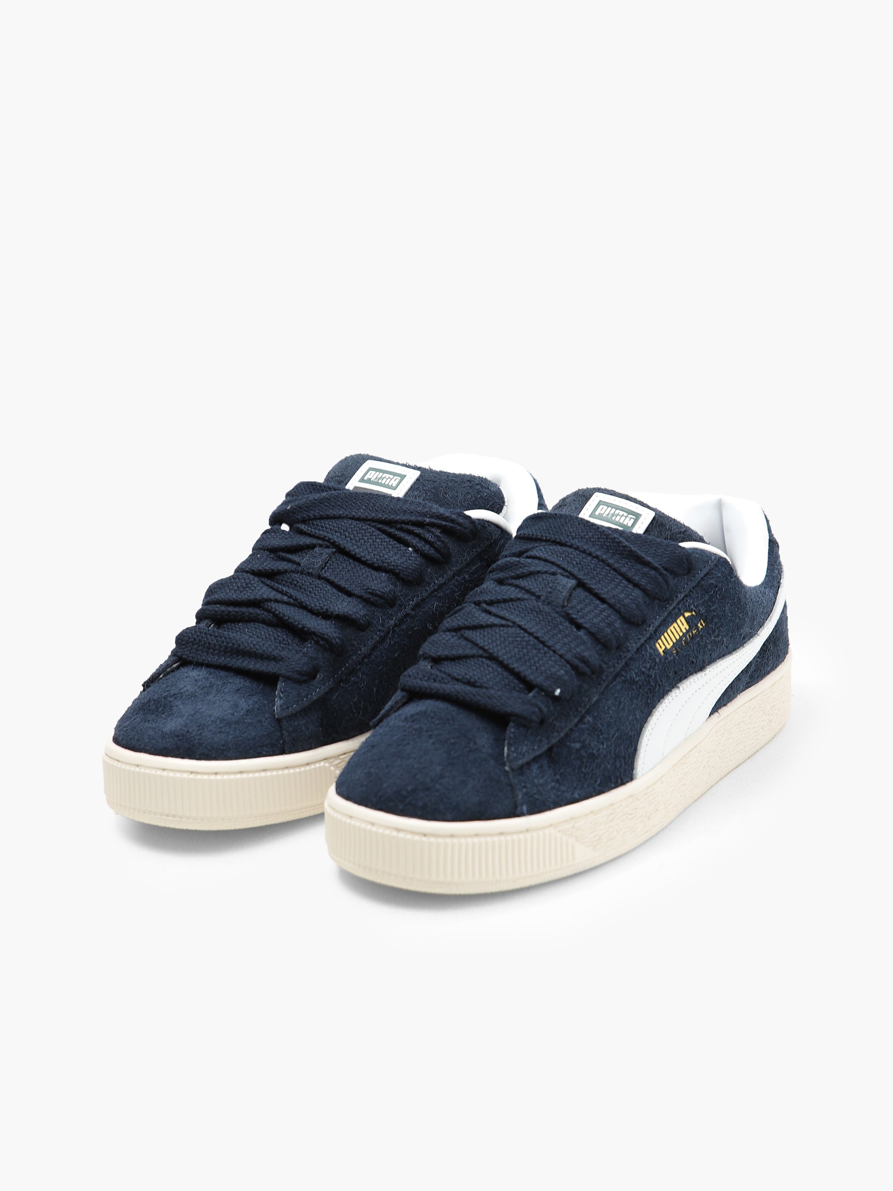 Puma Suede XL Hairy Club Navy Frosted Ivory 397241-01