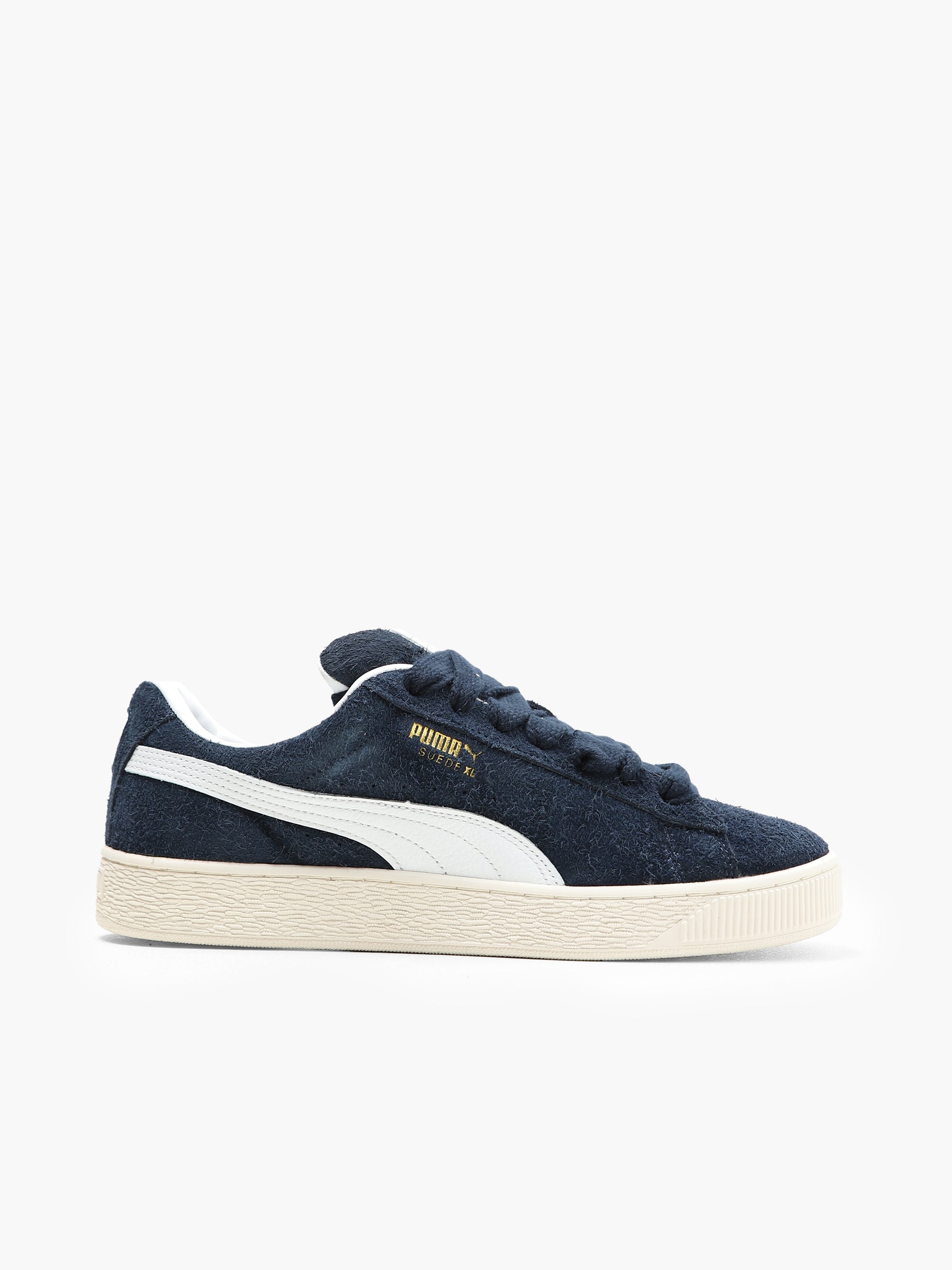 Puma Suede XL Hairy Club Navy Frosted Ivory 397241-01