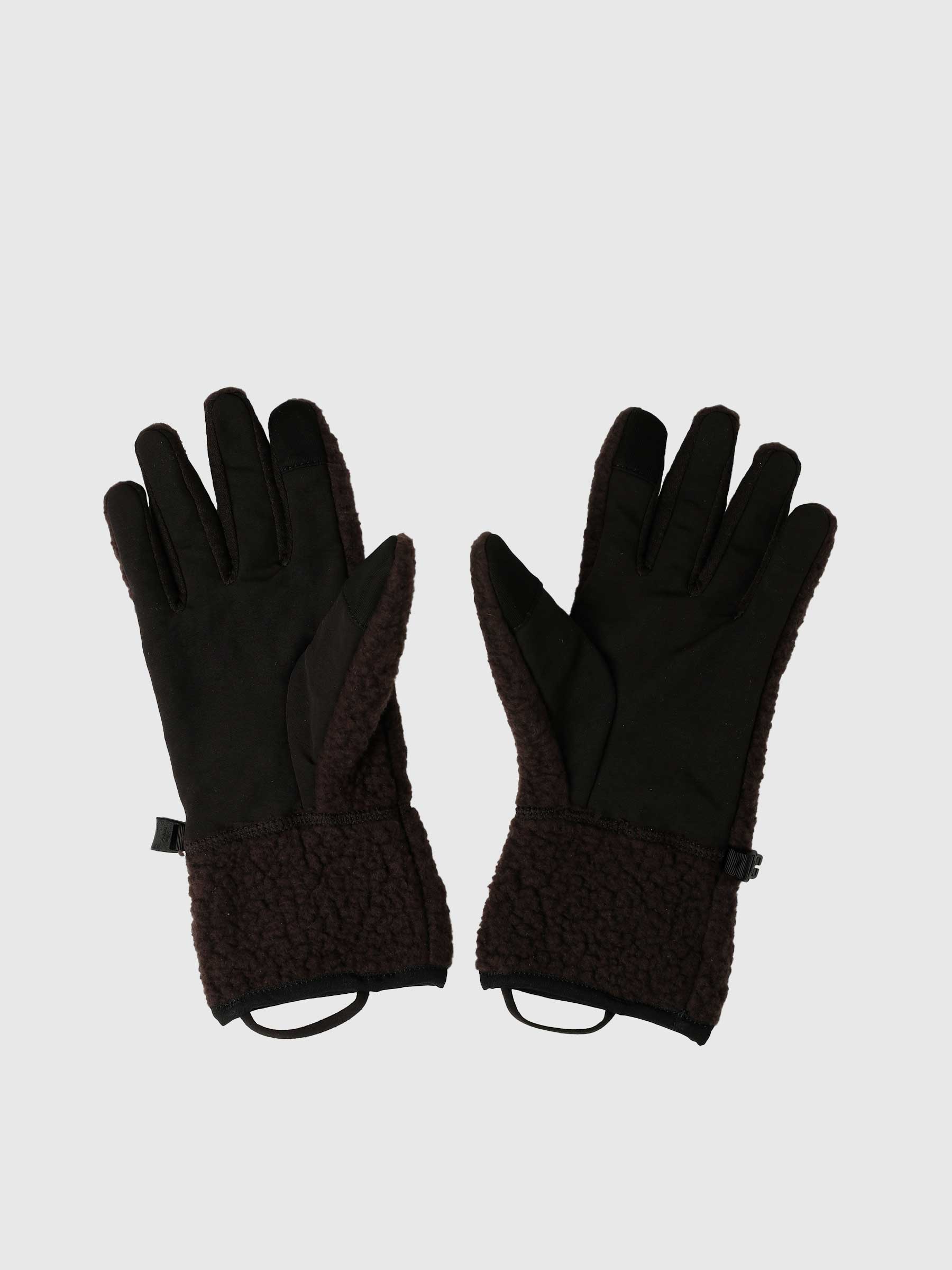 Patagonia Retro Pile Gloves Black 34585