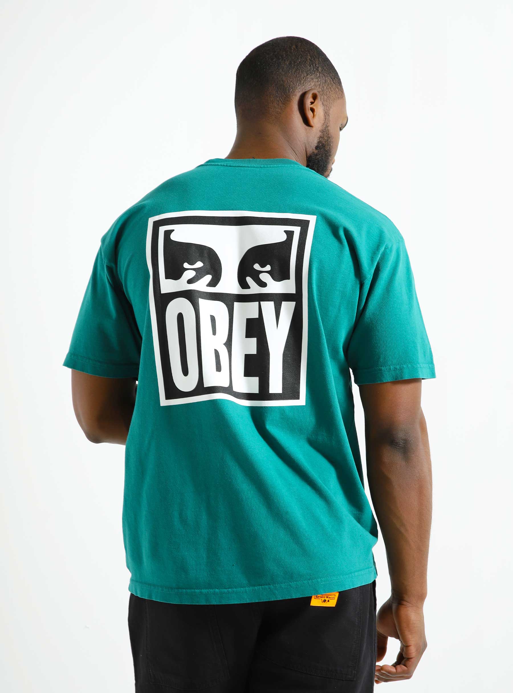 Obey Eyes Icon 2 T-shirt Adventure Green 166912142-AVG